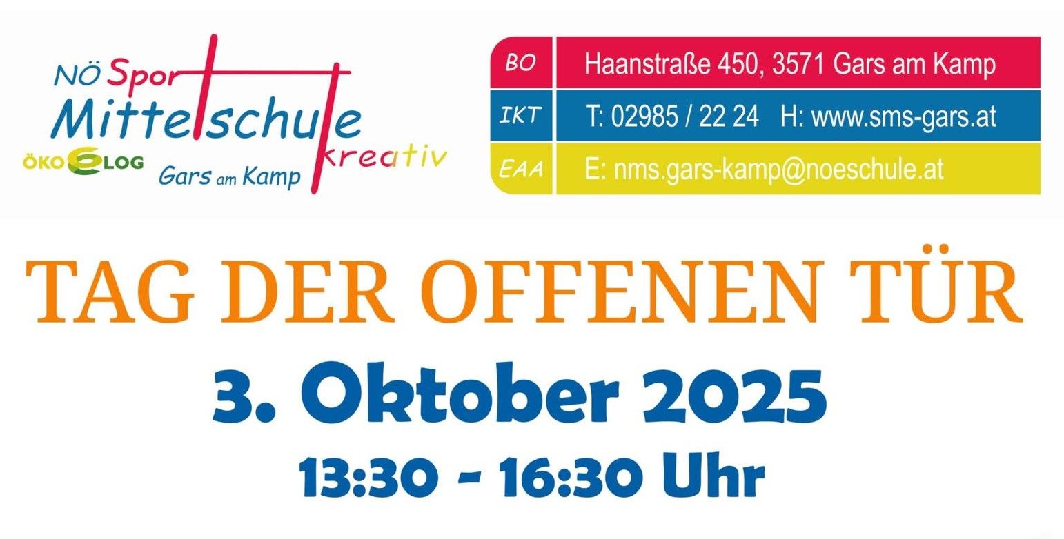Tag der offenen Tür - Copyright SMS Gars